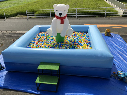 シロクマボールプール レンタル