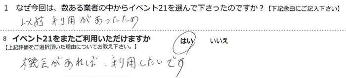 �ȑO���p�����������ߋ@�����΁A���p�������ł��B