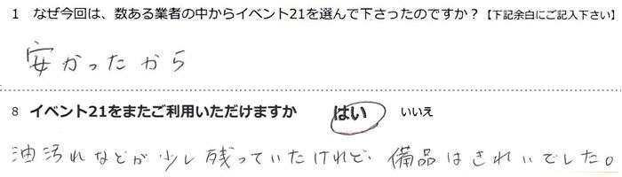 ������������
������Ȃǂ������c���Ă�������ǁA���i�͂��ꂢ�ł����B