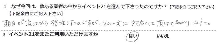 �����������Ă��甭�������̂ł����A�X���[�Y�ɑΉ����Ă��������ď�����܂����B
