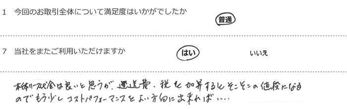 �{�̃��[�X����͗ǂ��Ǝv�����A�^����A�ł����Z����Ƃ��������̒l�i�ɂȂ�̂ŃR�X�g�p�t�H�[�}���X���悢�����ɂł���΁B