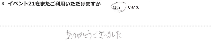 ���肪�Ƃ��������܂����B