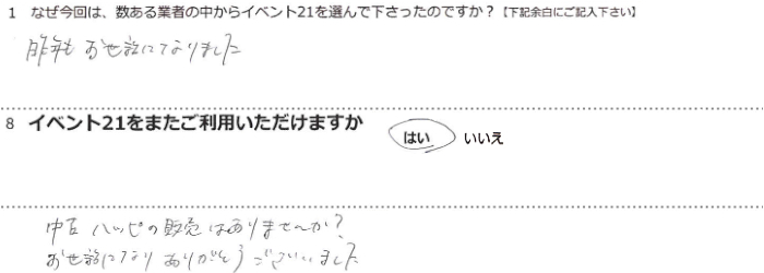 ��N�������b�ɂȂ�܂����B
���Ãn�b�s�̔̔��͂���܂��񂩁H
�����b�ɂȂ肠�肪�Ƃ��������܂����B