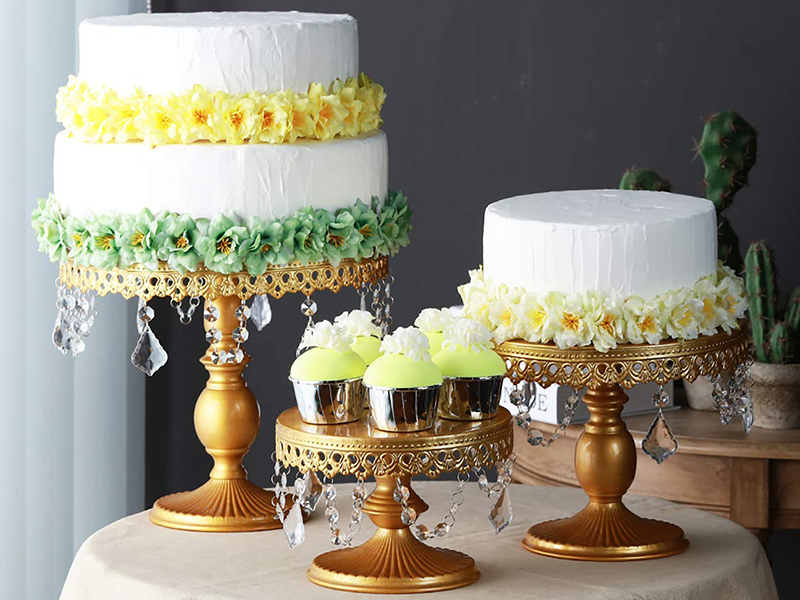 金色ケーキ台 レンタル