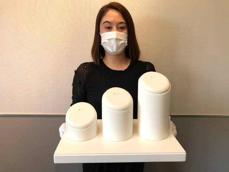 丸型指輪展示スタンド(ホワイト) レンタル