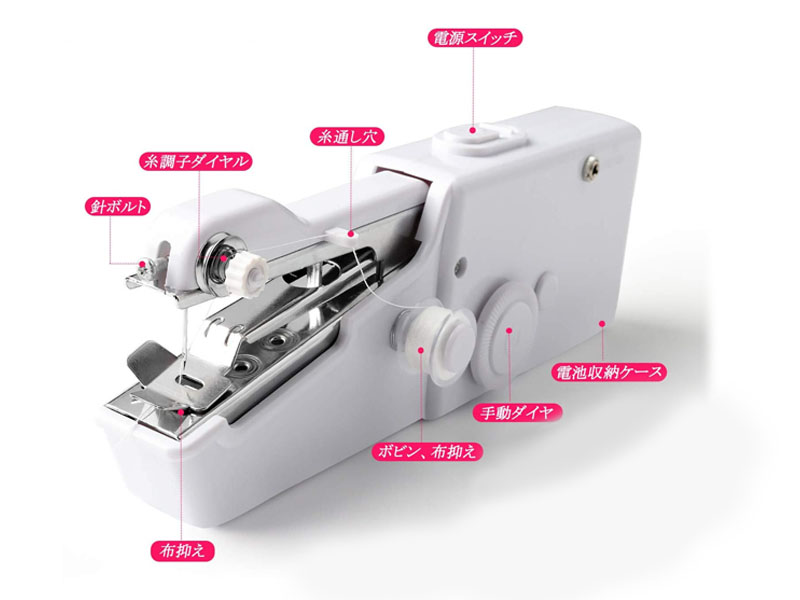 ハンディミシン レンタル