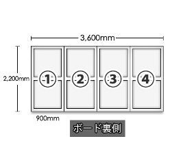 スポンサーパネル 設営手順