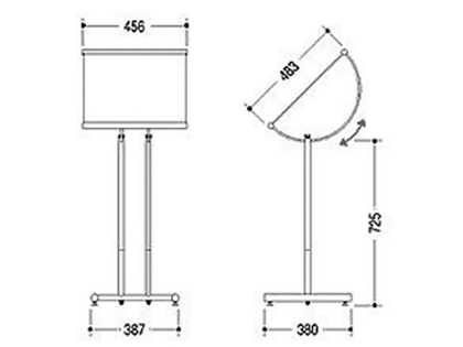 アングル調整スタンド レンタル