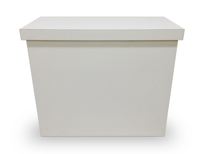 折りたためるレジカウンター イベント用 無塗装 折りたためるレジ