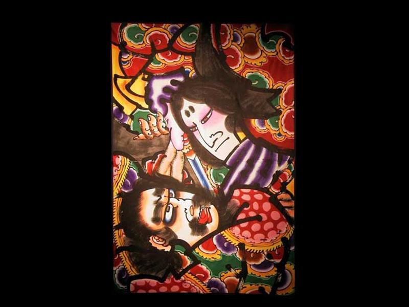 和装用紙凧(四角形) レンタル