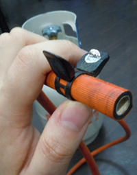 ガス取り付け口