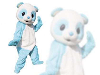 パンダ衣装(水色) レンタル