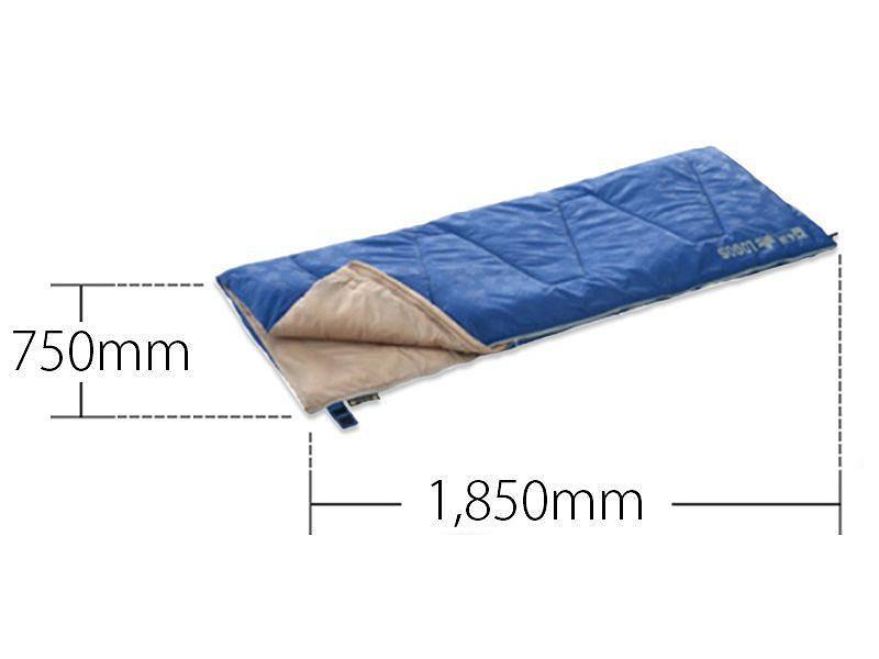 キャンプシュラフ(適正温度17℃タイプ) レンタル