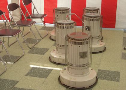 灯油ストーブ レンタル