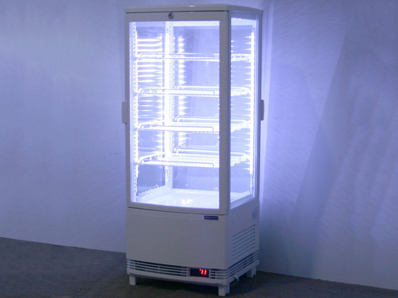LED冷蔵ガラスケース(98L)